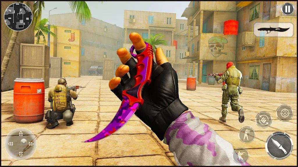 突击兵射击作战冒险游戏游戏截图3