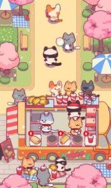 猫猫空闲餐厅游戏截图1