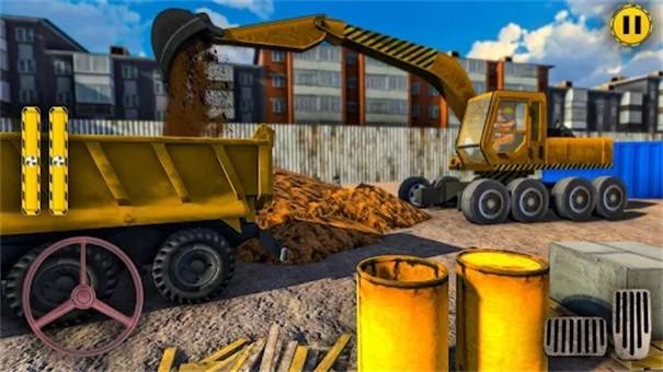 道路建设游戏截图1