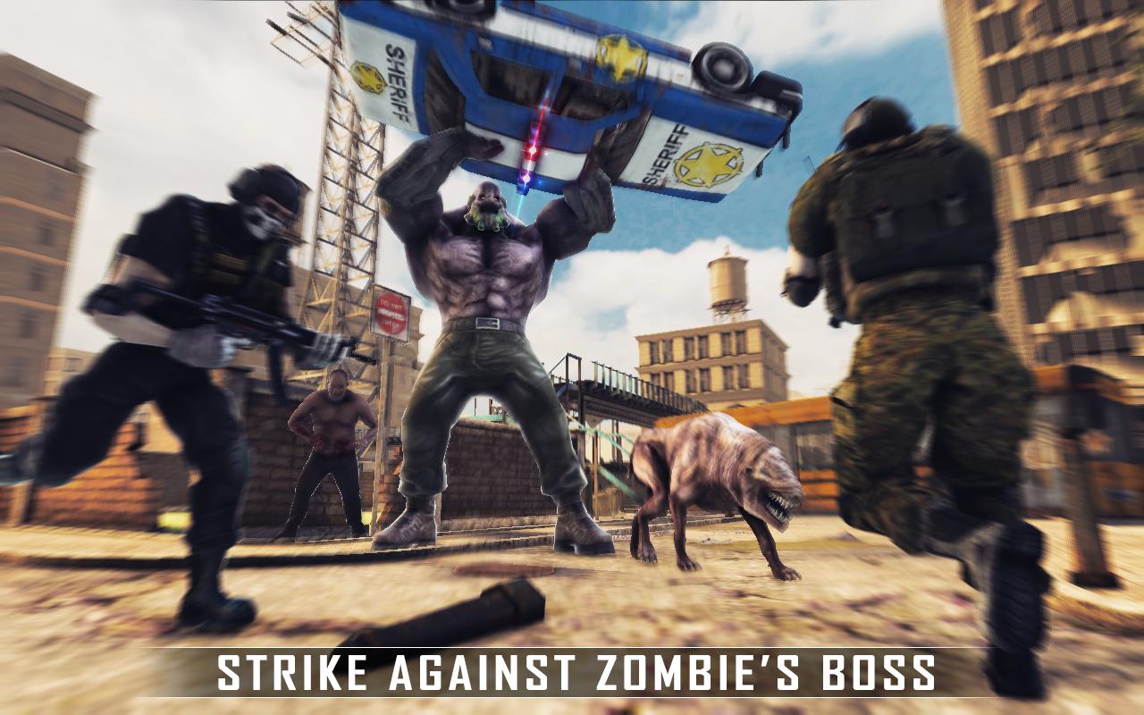 死战区:僵尸射击游戏游戏截图1