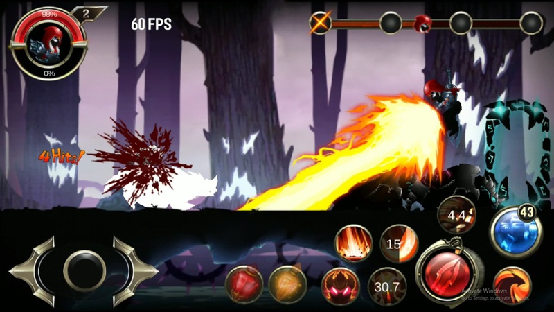 火柴人忍者战士游戏截图4