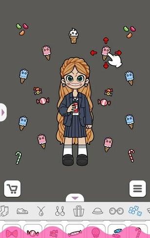 莉莉的故事：装扮游戏游戏截图1