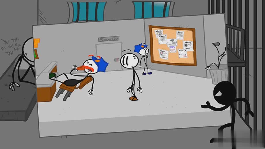 火柴人逃狱记游戏截图2