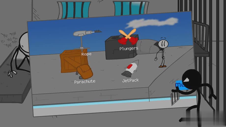 火柴人逃狱记游戏截图4