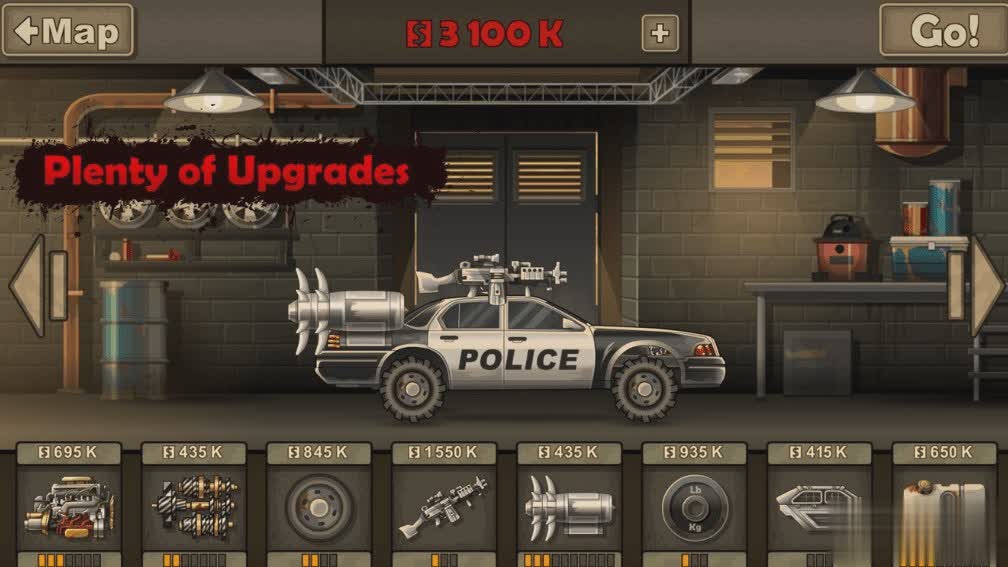 战车撞僵尸3游戏截图4