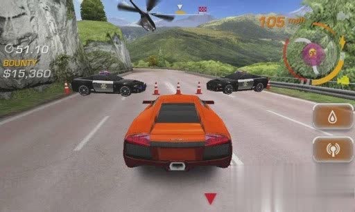 极品飞车热血追踪游戏截图3