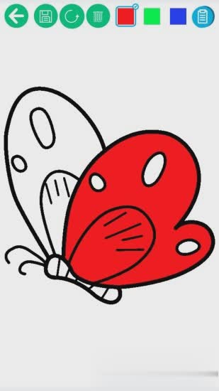 儿童填色画游戏截图4