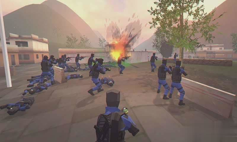 模拟枪战游戏游戏截图1