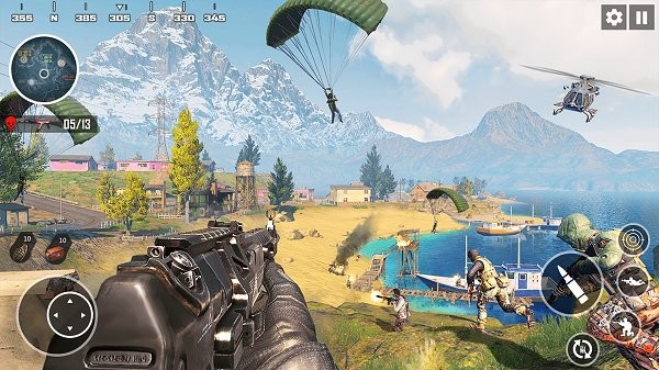 跳伞刺激吃鸡手机版游戏截图3