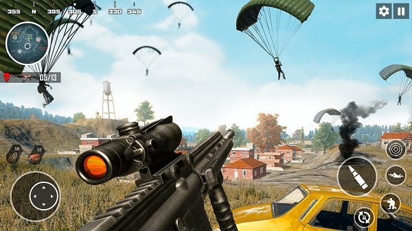 跳伞刺激吃鸡手机版游戏截图2