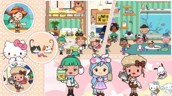 迷你精灵我的旅社游戏中文版游戏截图2