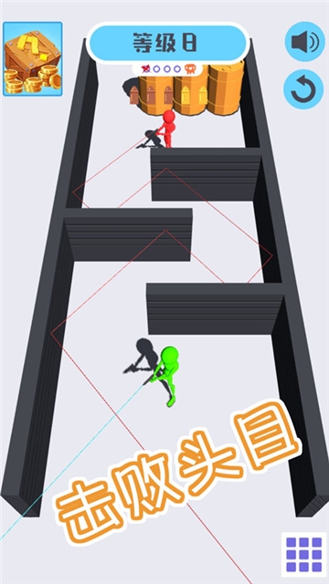 火柴射击英雄游戏截图1