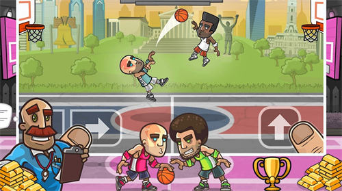 迷你篮球比赛游戏截图2