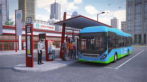 城市大巴车司机游戏截图3