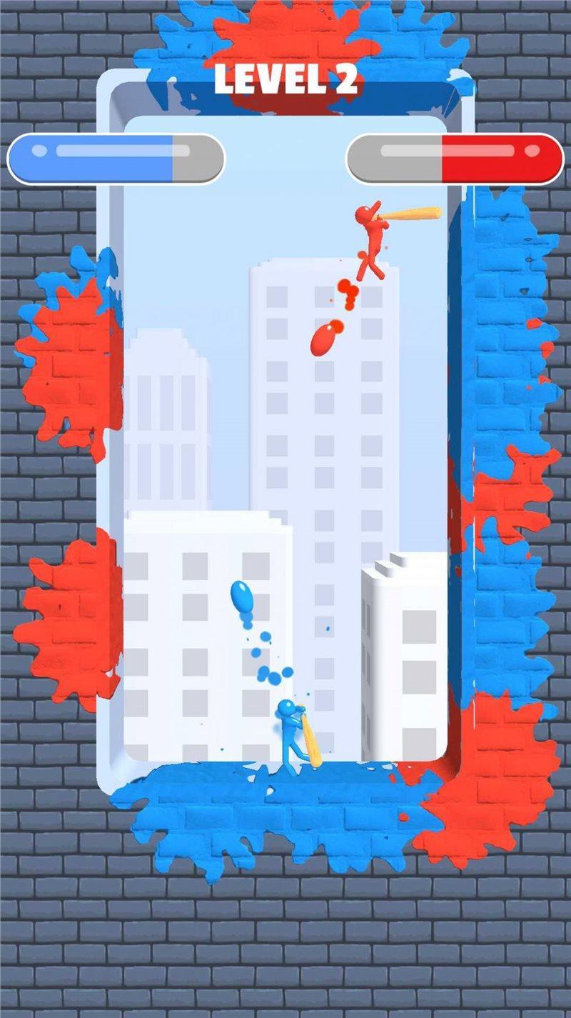 火柴人飞溅大战（Stickman Splash Battle）游戏截图1